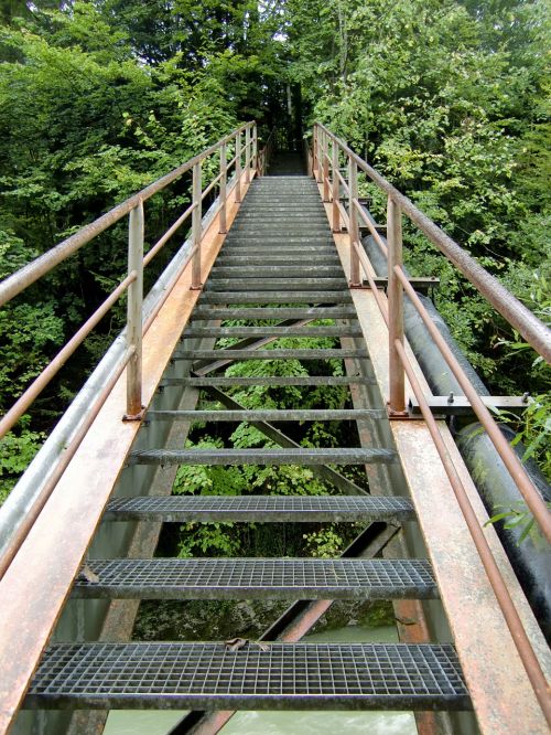 stairs iron staircase grid