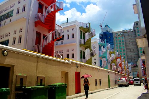 stairs singapore road