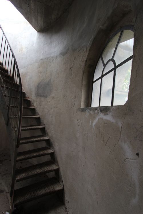 stairs window tower