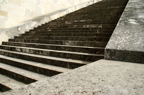 stairs stone upward