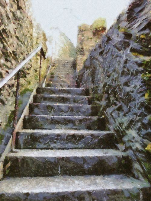 stairs stairway steps