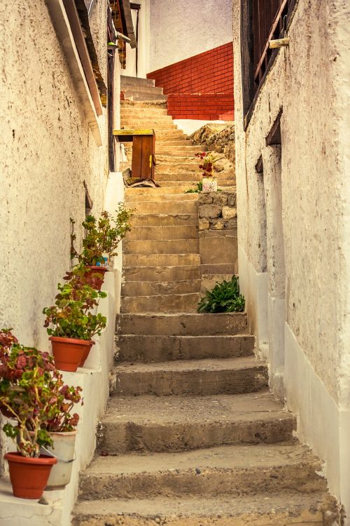 stairs lane narrow