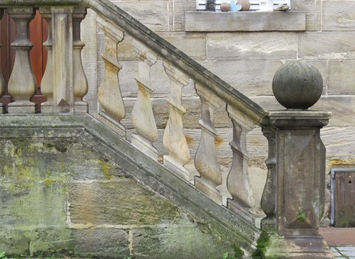 stairs  stone  treppengeländer