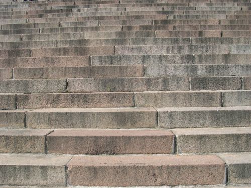 stairs gradually stone