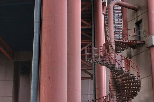 stairs  structure  building