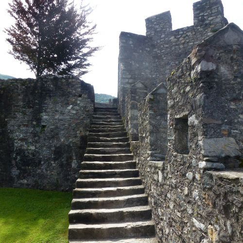 stairs gradually castle