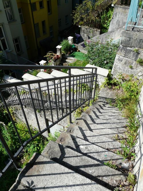 stairs valley gorge