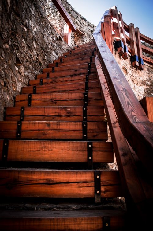 stairway tower wood