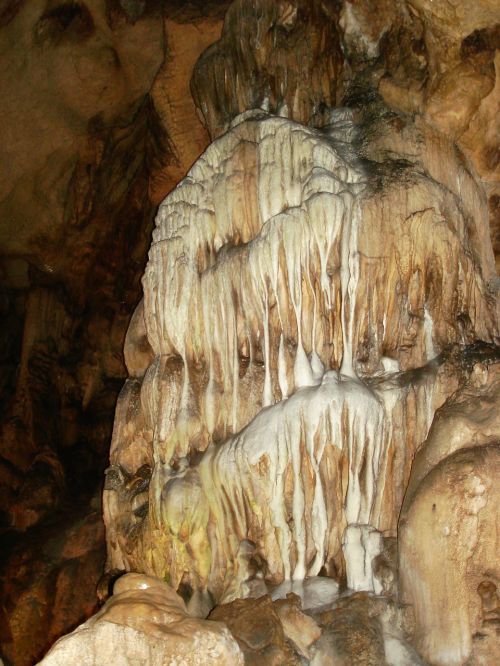 stalagmite cave limestone