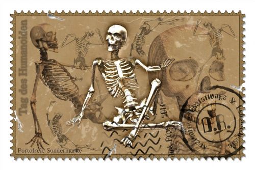 stamp funeral death