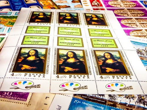 stamp postal collection