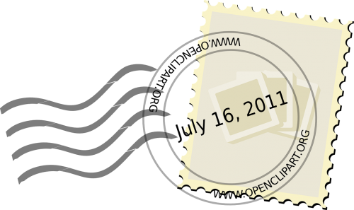 stamp mark postal