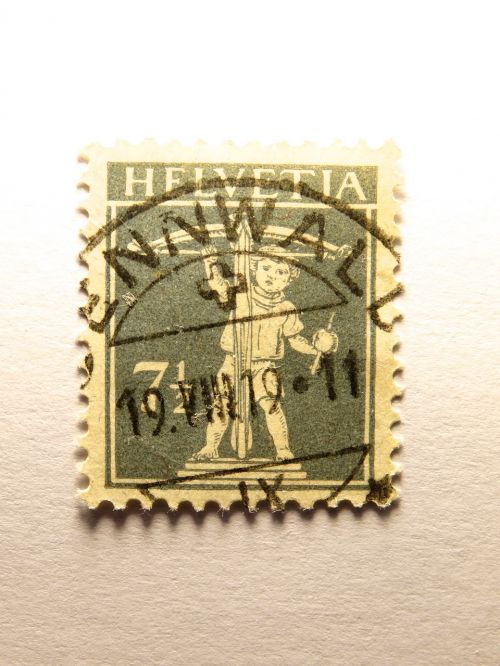 stamp switzerland centime