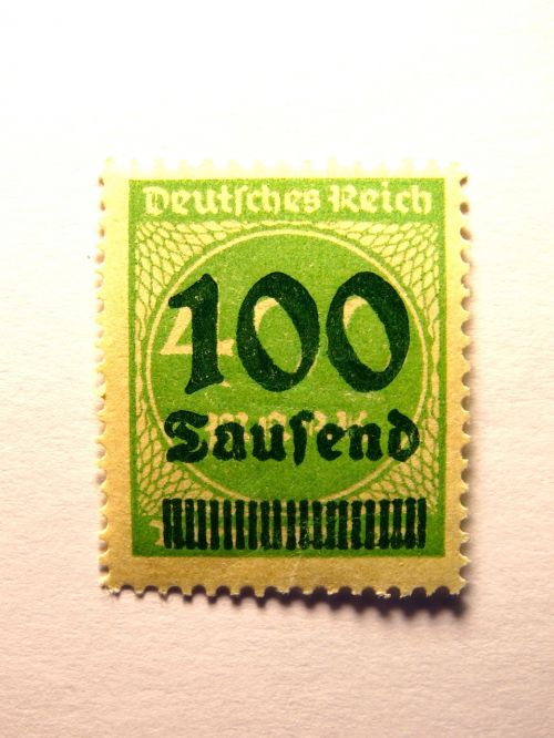 stamp post reichsmark