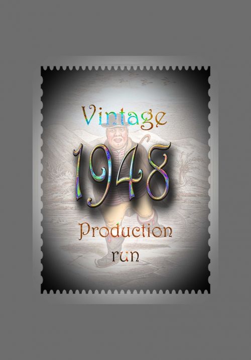 stamp 1948 digital