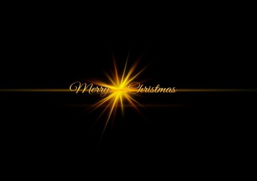 star christmas font