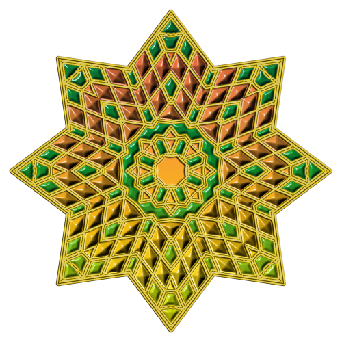 star pattern tile