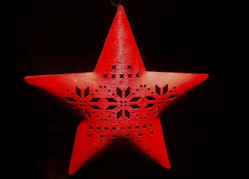 star red star christmas jewelry