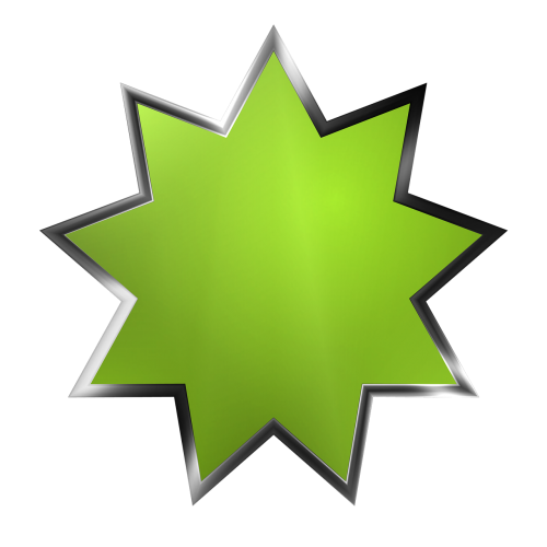 star button 3d