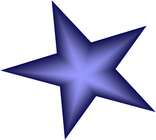 star blue shapes