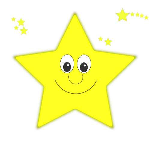 star yellow face