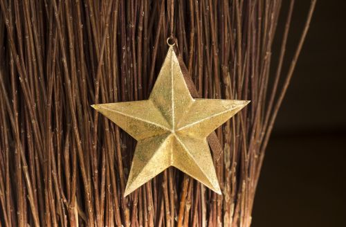 star gold decoration