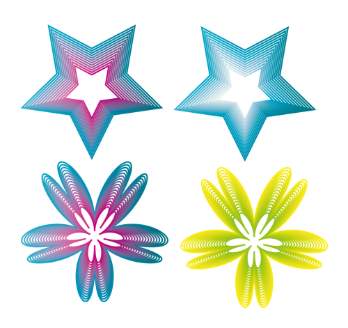 star flower graphic