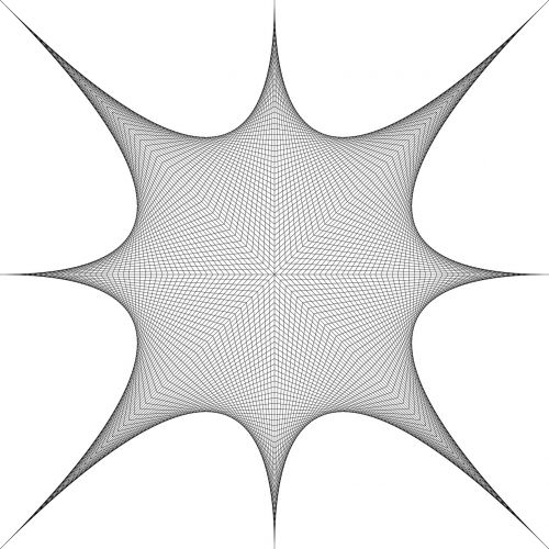 star grid curved