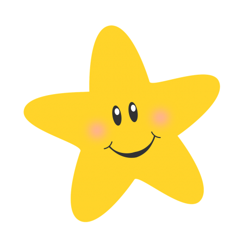 star smile yellow