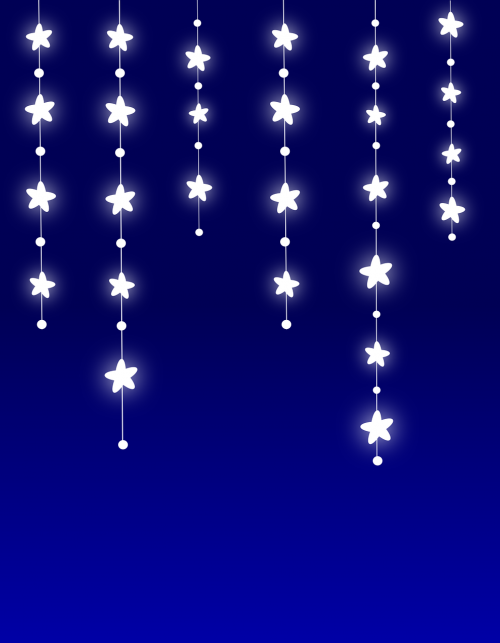 star background blue