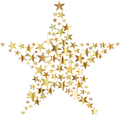 star fractal gold
