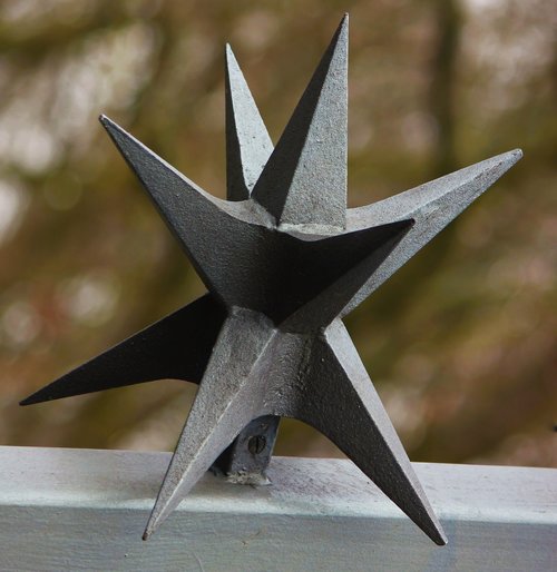 star  metal  wrought iron