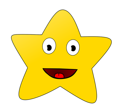 star  face  smile