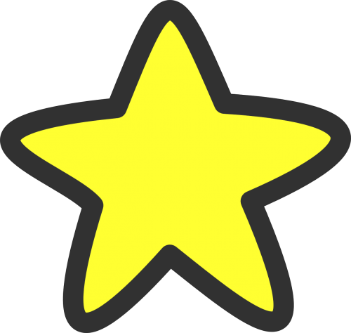 star yellow shapes