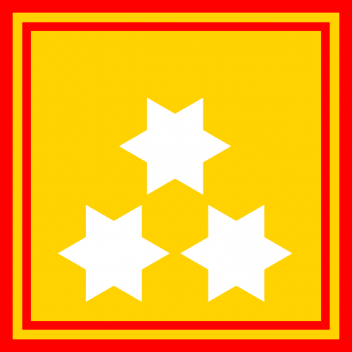 star flag yellow