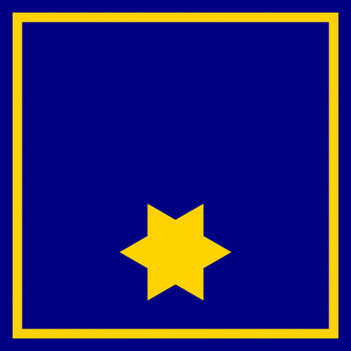 star flag blue