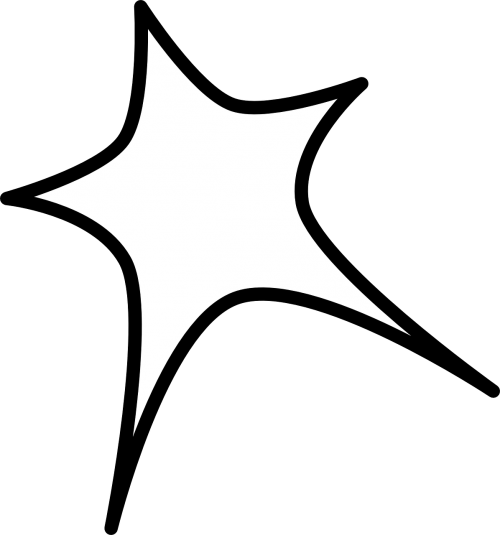 star shape border