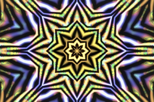 star  fractal  texture