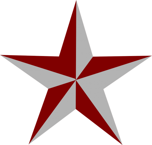 star red grey