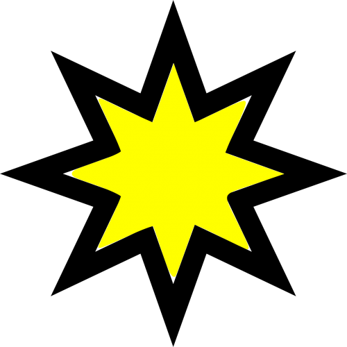 star yellow space
