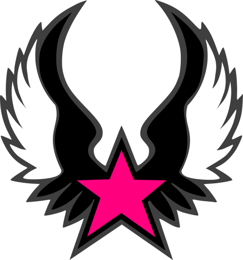 star pink wings