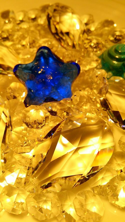 star glass art crystal glass