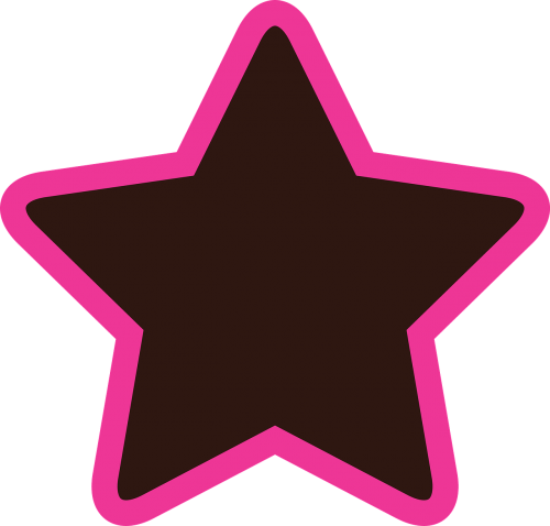 star pink brown