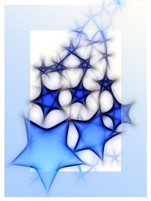star christmas blue