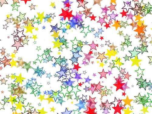 star colorful color