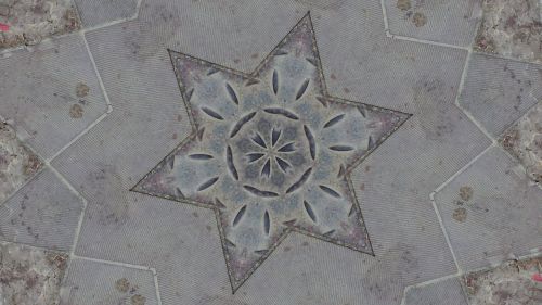 star floor wall