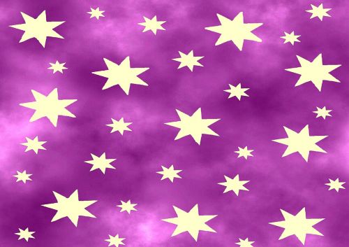 star purple background