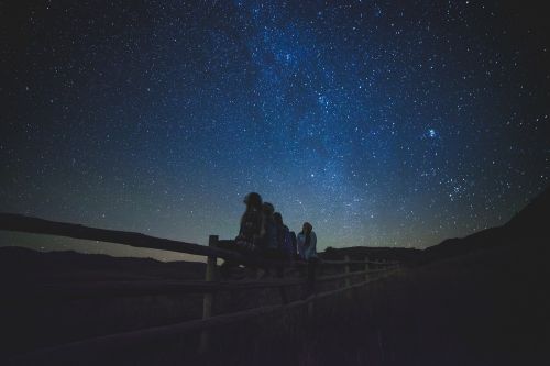 star gazing starry night astronomy