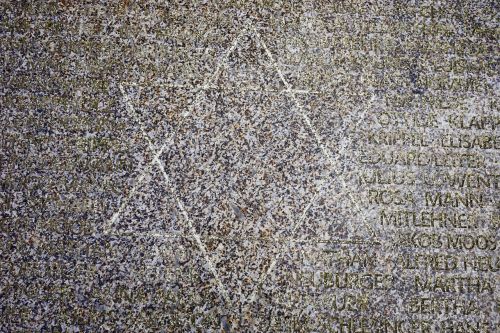 star of david memorial stone stone