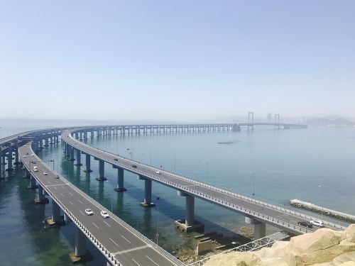 star sea bridge dalian sea